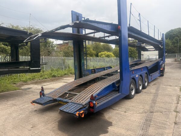 8 CAR TRANSPORTER ENGINEERING TRAILER - Image 8