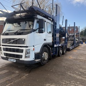 VOLVO FM 400 6X2 fitted Hunwick Transporter Engineering 11 car tested feb 2026